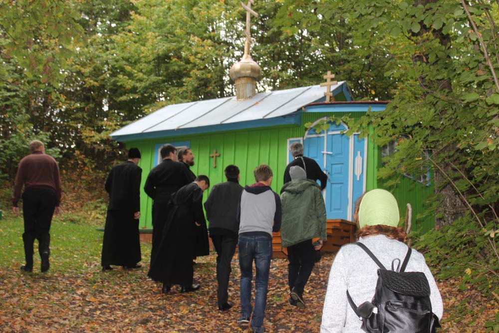 Паломничество первокурсников-семинаристов ко святому преподобному Филарету Ичалковскому